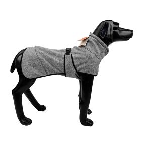 Water Repellent Softshell Dog Jacket Pet Clothes for Spring AutumnOutdoor Sport Dog Jacket with High Neckline Collar Cold Weather Pets Apparel Winter