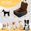 Dog Car Seat Removable Cleaning Pet Seat with Storage Bag and Safety Belt Fixed Pet Car Seat Suitable for Small and Medium Dogs Car Seat Travel Dog Ca