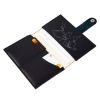 Biggdesign Dogs Black Felt Passport Cover