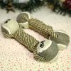 1pc Bone Shaped Cotton Rope Dog Chewing Toy; Dog Chew Toy