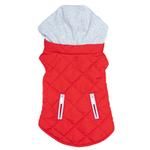 Weekender Dog Sweatshirt Hoodie - Red (size: large)