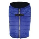 Zip-up Dog Puffer Vest - Navy Blue (size: X-Small)